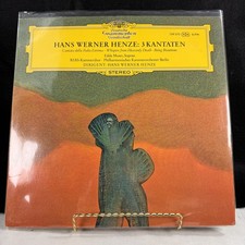 Hans Werner Henze 3 Kantaten Edda Moser Deutsche Grammophon 139373 Vinyl LP picture