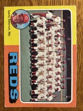 1975 Topps Cincinnati Reds Team Checklist Mgr Sparky Anderson #531 World Champs picture