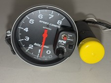 AutoMeter 3905 Sport-Comp Monster Shift-Lite Tachometer Gauge, 5 in Electrical picture
