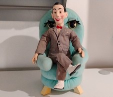 VTG 1987 Pee-Wee Herman Talking Doll and Plush Chairy Puppet 1988  picture