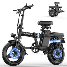 ASKGO Lightweight Folding Ebike 1500W 48V 25MPH 14