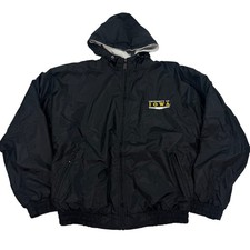 Gear For Sports University of Iowa Hawkeyes VTG Windbreaker Jacket Mens Medium picture
