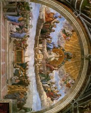 Catholic print picture- ADORATION OF THE EUCHARIST - 8