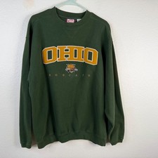 Vintage Ohio Bobcats Cadre Athletic Sweatshirt Green Sz L picture