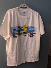 NOS. KYLE BUSCH #5 CARQUEST, HENDRICKS Motor Sports T Shirt Size Large picture