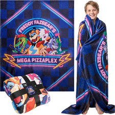 Five Nights at Freddy'S Fleece Throw Blanket for Boys, 51 X 59 In picture