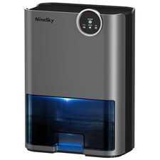NineSky Dehumidifier for Home, 70 OZ Water Tank, 800 sq.ft - NINESKY-H3-GRAY picture