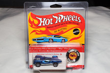Vintage Hot Wheels Mantis Blue/Silver 1:64 Diecast Unopened w/ Button picture