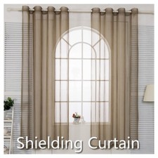 Faraday shielding light-transmitting curtain EMF & RF Protection  1 Panel picture