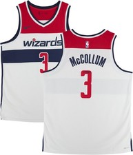 CJ McCollum Washington Wizards Signed Nike Association Edition Swingman Jersey picture