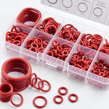 351pcs Silicone O-Ring Set 10 Sizes Oil Heat Resistant Seals Kit - NEW picture