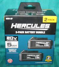 HERCULES 20V 5AH Lithium-Ion Battery 2 Pack 71271 HC01-2P Combo Pack NEW picture