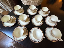 Set of 10 Lenox Ambassador Collection Hartwell House Cup & Saucers. Discontinued picture