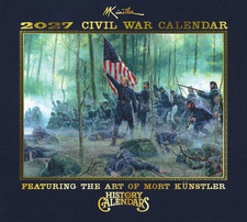 The NEW 2027 Mort Künstler Civil War Calendar picture