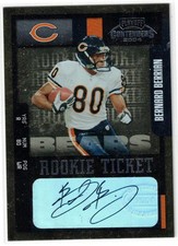 2004 Playoff Contenders Rookie /653 Bernard Berrian #109 Rookie Auto RC Bears picture