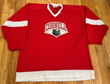 VTG Cornell University Bear Big Red Hockey Jersey #9 SOH Jersey Express Size XL picture
