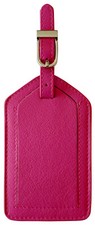 Genuine Top Grain Leather Luggage Tag picture