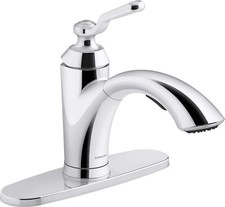 Sterling by Kohler 24273-CP Ludington Pull-Out Kitchen Sink Faucet Single-Handle picture