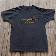 Arcteryx Dinosaur Graphic Tee Outdoor Hiking Vintage Style T-Shirt picture