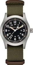 Hamilton Khaki Field Mechanical Black Dial  Men's Watch H69439931 picture