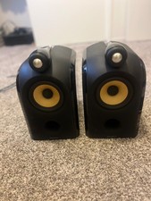 B&W PM1 Speaker Pair w/ FS-PM1 Speaker Stand Tested Works Japan ZH0GS03 21.0/PC picture