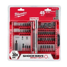 Milwaukee 48-32-4023 Shockwave Impact Duty Driver Bit Set 45-Piece picture
