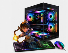 Custom Build ARGB Desktop Inter 8th PC 32GB RAM 1TB SSD GTX 1080 Win11 GAMING picture
