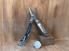 LEATHERMAN STYLE CS Black Multi-Tool Knife File Tweezer Carabiner EXCELLENT picture
