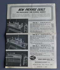 Di-Arco Machinery school shops 1956 brochure - O'Neil-Irwin Mfg, Lake City, Minn picture