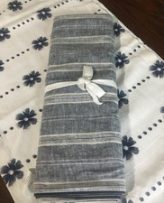 Williams Sonoma PROVENCE STRIPE Table Runner  16”x 108” #6756 picture