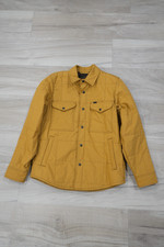 FILSON COVER CLOTH QUILTED JAC-SHIRT YELLOW OCHRE SIZE MEDIUM picture
