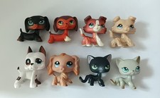 8pcs/lot Littlest Pet Shop LPS Cat Dog #325#391#577#1542Animals Figure picture