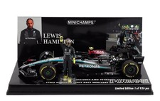 Lewis Hamilton Mercedes Last Race Abu Dhabi 2024 1/43 Minichamps picture