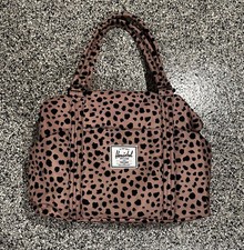 Herschel Supply Co Strand Weekender Bag Leopard Travel Gym Carry On  Diaper picture