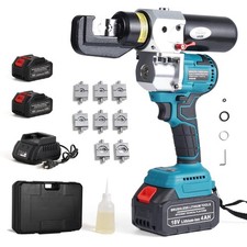 MMNZE Electric Hydraulic Cable Lug Crimping Tool Auto-Oil-Return 6 Ton Hydrau... picture