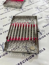 Hu Friedy Dental Hygiene Instruments Set of 10 PCS With Sterlization Cassette picture