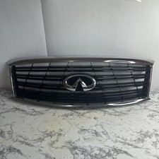 ♻️2011-2014 Infiniti M37 M56 Front Upper Grille Chrome OEM picture