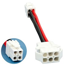 6-Pin to 4-Pin 12V PSU Power Cord Adapter For Kenwood PS-50 TS-480 TS-590 TS-890 picture
