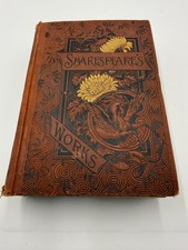Antique 1887 Shakespeare's Complete Works Belford Clarke Decorative HC Binding picture