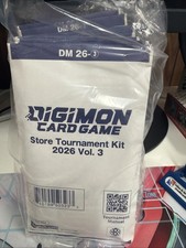 Digimon Card Game Store Tournament Kit 2026 Vol 3 English Sealed picture
