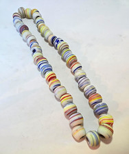 Antique Venetian Style Mandrel Wound Glass Trade Beads 25