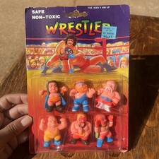 1990 Soma Masters Wrestler Figure Set Sealed Very Rare set of 6 pvc  picture