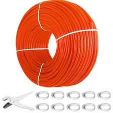 VEVOR 1/2in  x 1000ft Red Pex Tubing Oxygen Barrier O2 EVOH Pex-B Tube w/ Cutter picture