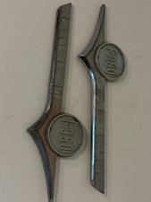 Vintage 1968 1969 1970 1971 1972 Ford F350 Hood Side Emblems Pair Left Right OEM picture