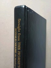 Straight from the Horse's Mouth (2003) SIGNED Ronald Neame Autobiography HC picture