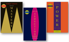 The 48 Laws of Power, Art of Seduction, Concise Mastery by  Robert Greene 3 Book picture