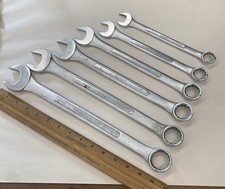 6 pc Sunex Large Wrench Set 3/4, 13/6, 15/16, 1, 1-1/16, 1-1/8, 12 point, M01021 picture
