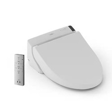 WASHLET C200 Electric Bidet Seat for Round Toilet with White Slight Damage picture