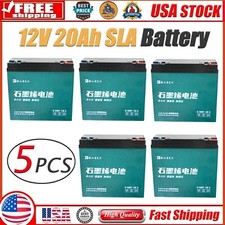 5pack 6-DMF-20 12V 20Ah Battery 6-DZM-20 6-DZF-20 for Cart ATV Quad Wheelchair picture