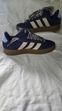 size 9 adidas Grand Court Alpha 00s women's Low Top Sneakers Navy/Blush JQ7281 picture